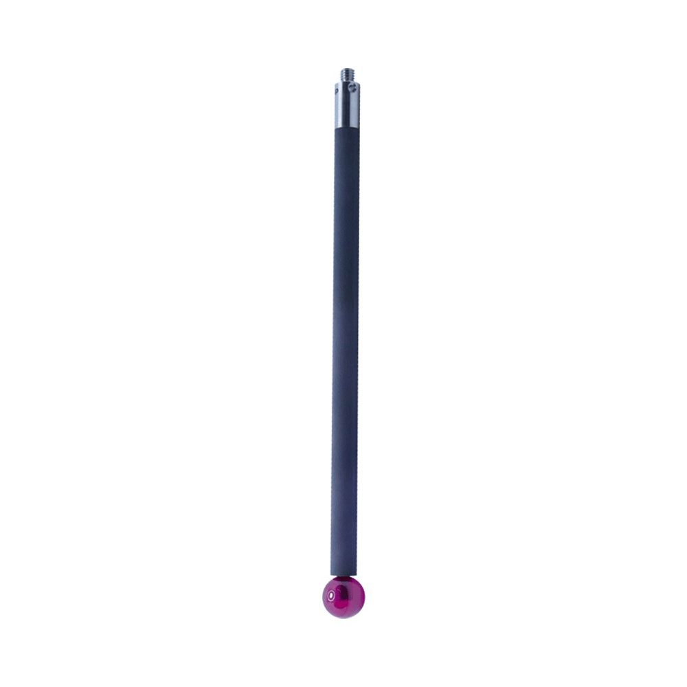 Straight Styli; base: titanium; stem: carbon fiber; ball: ruby
