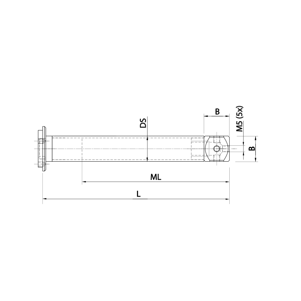 Drawing of product TV M5 018 20 060
